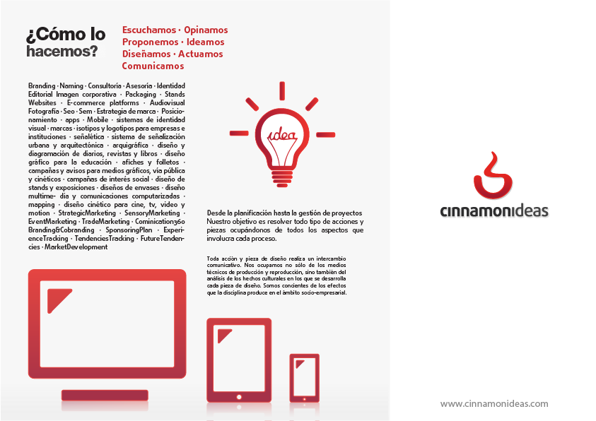 cinnamon ideas agencia de diseno grafico de marca